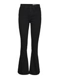 NMSALLIE HW FLARE JEAN VI023BL FWD NOOS black