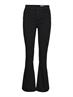 NMSALLIE HW FLARE JEAN VI023BL FWD NOOS black