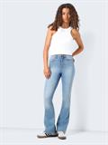 NMSALLIE HW FLARE JEAN VI162LB FWD NOOS light blue denim