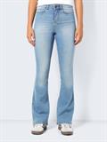 NMSALLIE HW FLARE JEAN VI162LB FWD NOOS light blue denim
