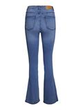 NMSALLIE HW FLARE JEAN VI162LB FWD NOOS light blue denim