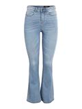 NMSALLIE HW FLARE JEAN VI162LB FWD NOOS light blue denim