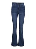 NMSALLIE HW SK FLARED VI021MB NOOS medium blue denim