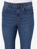NMSALLIE HW SK FLARED VI021MB NOOS medium blue denim