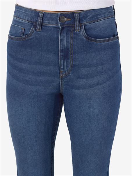 NMSALLIE HW SK FLARED VI021MB NOOS medium blue denim