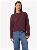 NMSASSY L/S O-NECK KNIT FWD NOOS windsor wine