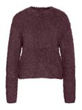 NMSASSY L/S O-NECK KNIT FWD NOOS windsor wine