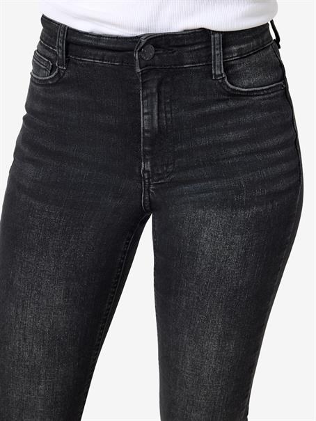 NMSATTY HW SKINNY JEANS AZ346MG NOOS medium grey denim