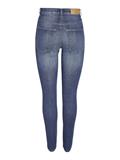 NMSATTY HW SKINNY JEANS AZ347MB NOOS medium blue denim