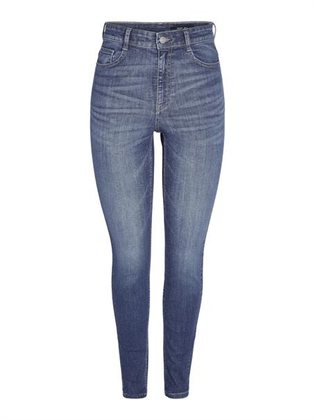 NMSATTY HW SKINNY JEANS AZ347MB NOOS medium blue denim
