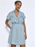 NMVERA S/S ENDI TENCEL DRESS FWD S* light blue denim