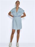 NMVERA S/S ENDI TENCEL DRESS FWD S* light blue denim