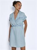 NMVERA S/S ENDI TENCEL DRESS FWD S* light blue denim
