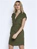 NMVERA S/S ENDI TENCEL DRESS FWD S* olive night