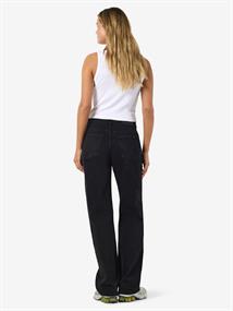 NMYOLANDA MW WIDE STR BLACK NOOS black denim