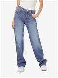 NMYOLANDA NW WIDE JEANS AZ308MB FWD NOOS medium blue denim