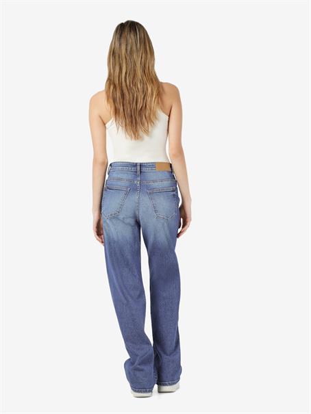 NMYOLANDA NW WIDE JEANS AZ308MB FWD NOOS medium blue denim