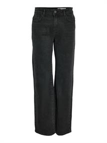 NMYOLANDA NW WIDE JEANS BLACK FWD NOOS black denim