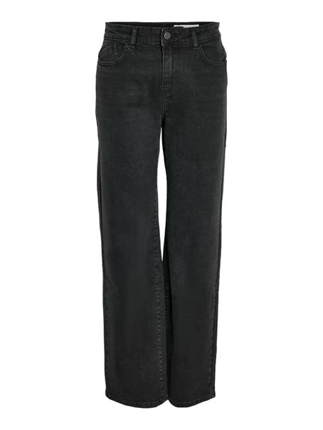 NMYOLANDA NW WIDE JEANS BLACK FWD NOOS black denim