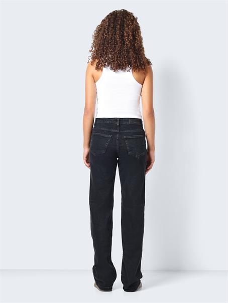 NMYOLANDA NW WIDE JEANS BLACK FWD NOOS black denim