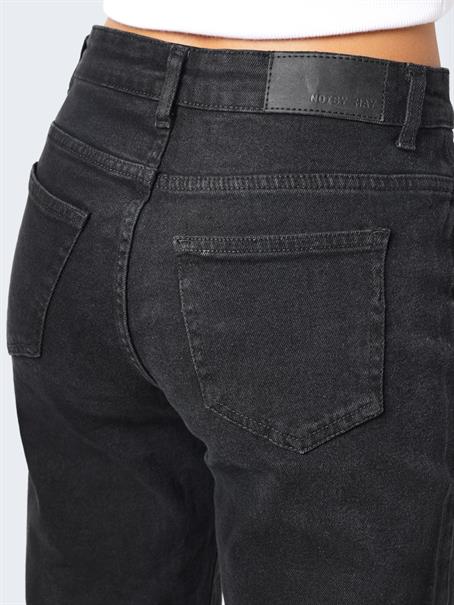 NMYOLANDA NW WIDE JEANS BLACK FWD NOOS black denim