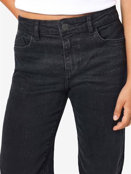 NMYOLANDA NW WIDE JEANS BLACK FWD NOOS black denim