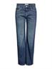 NMYOLANDA NW WIDE LEG STUD JEANS AZ308MB medium blue denim