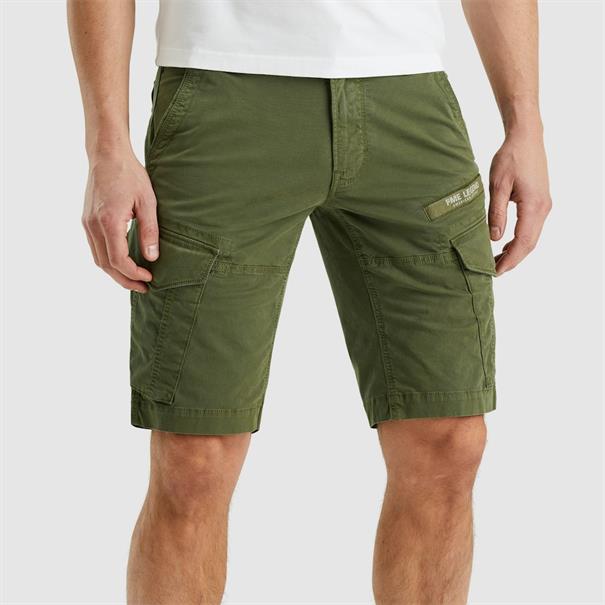 NORDROP CARGO SHORTS STRETCH TWILL ivy greens
