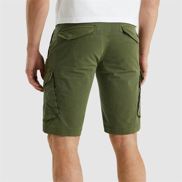 NORDROP CARGO SHORTS STRETCH TWILL ivy greens