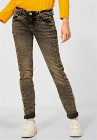 nu sand black denim overdye