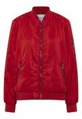 Nylon-Look Blouson fiery red