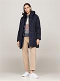 NYLON MIX PADDED PARKA desert sky