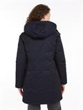 NYLON MIX PADDED PARKA desert sky
