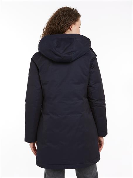 NYLON MIX PADDED PARKA desert sky