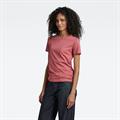 Nysid RAW. slim T-Shirt pink ink