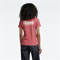 Nysid RAW. slim T-Shirt pink ink