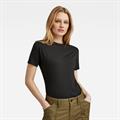 Nysid slim T-Shirt dk black