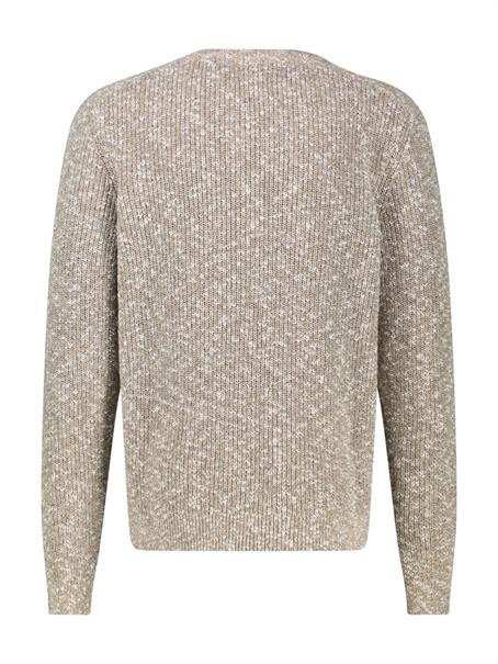 O-NECK BUENDCHEN tender beige melange