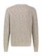 O-NECK BUENDCHEN tender beige melange
