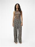 OBJALBA LISA WIDE PANT PRINT NOOS humus