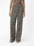OBJALBA LISA WIDE PANT PRINT NOOS humus
