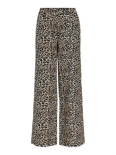 OBJALBA LISA WIDE PANT PRINT NOOS humus