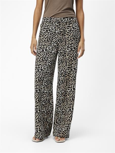 OBJALBA LISA WIDE PANT PRINT NOOS humus