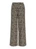OBJALBA LISA WIDE PANT PRINT NOOS humus