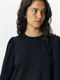 OBJANDREA RE L/S O-NECK TOP NOOS black