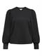 OBJANDREA RE L/S O-NECK TOP NOOS black