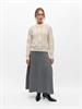 OBJARONA L/S RE KNIT PULLOVER 146 birch