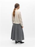 OBJARONA L/S RE KNIT PULLOVER 146 birch