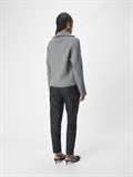 OBJBELLE LISA COATED PANT NOOS black