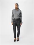 OBJBELLE LISA COATED PANT NOOS black